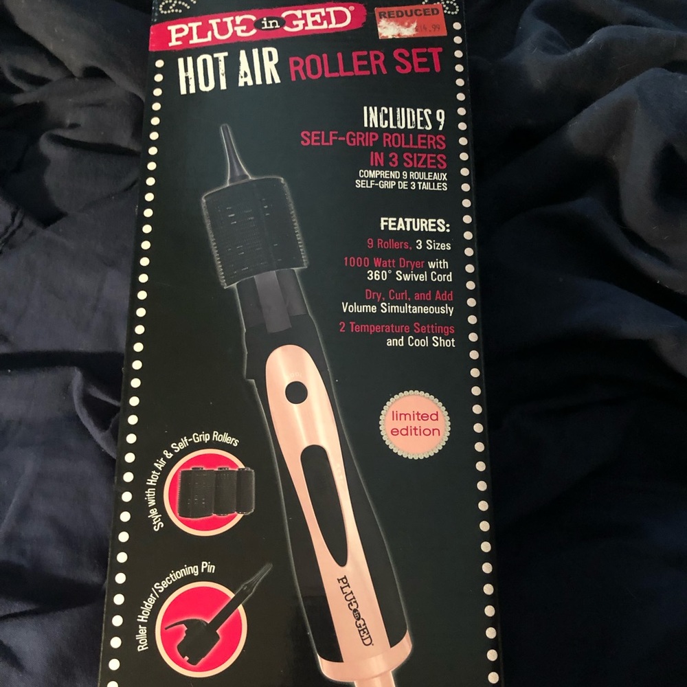 Hit air roller set. Never used. Got in clearance